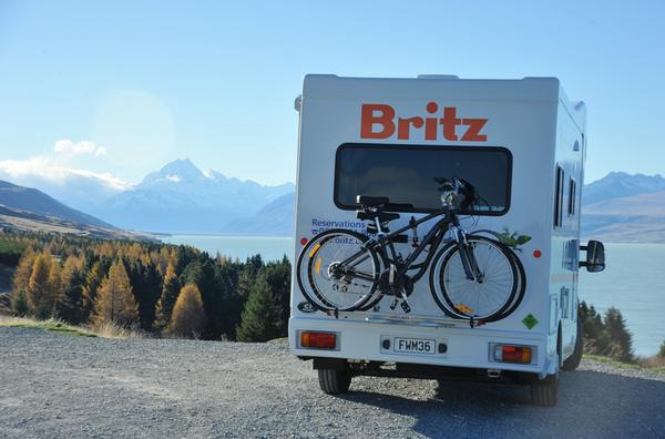 Freewheeling at Mt Cook